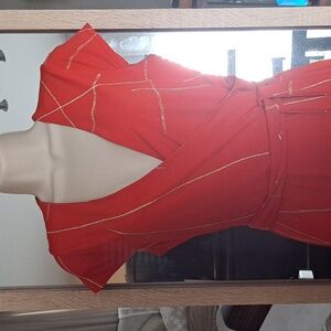 Calvin Klein wrap dress